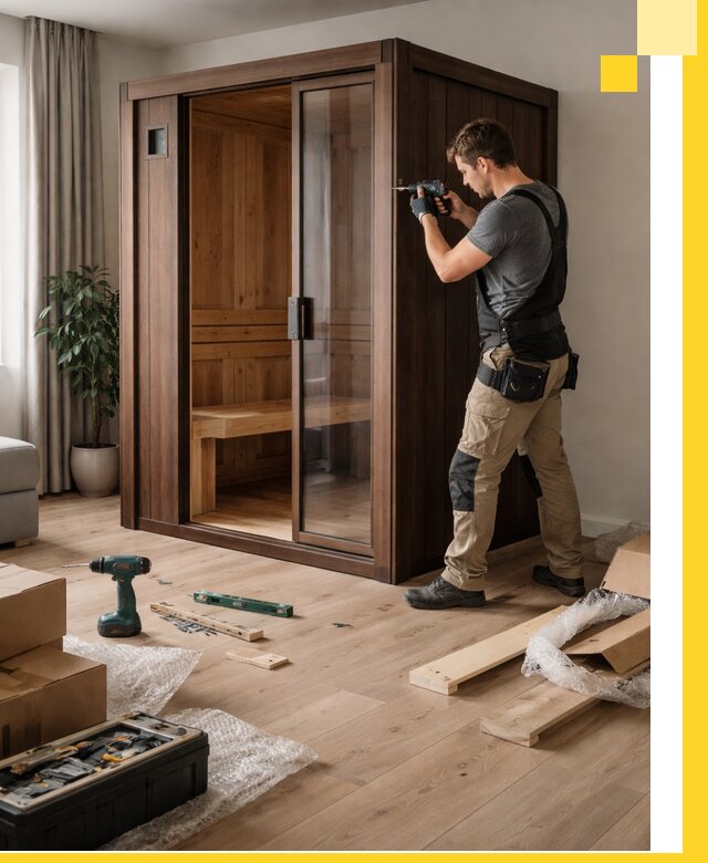 Установка и производство мини саун под ключ в Бугульме