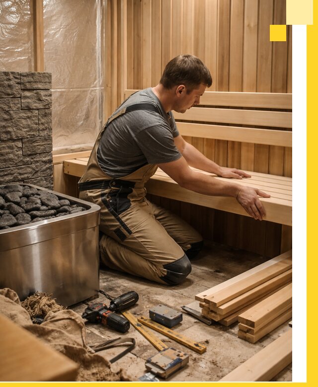 Сауны для дома под ключ с проектированием и монтажом в Бугульме