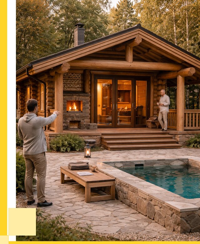 Проекты бань и хамам в Бугульме от 25270 р. | ЭриданБгл