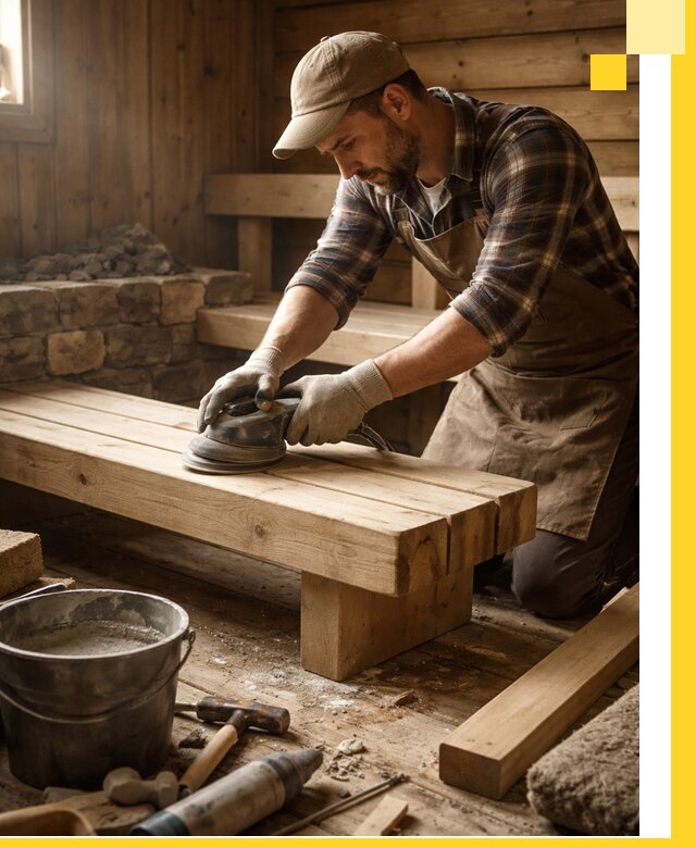 Ремонт бань под ключ в Бугульме с гарантией качества и сроков