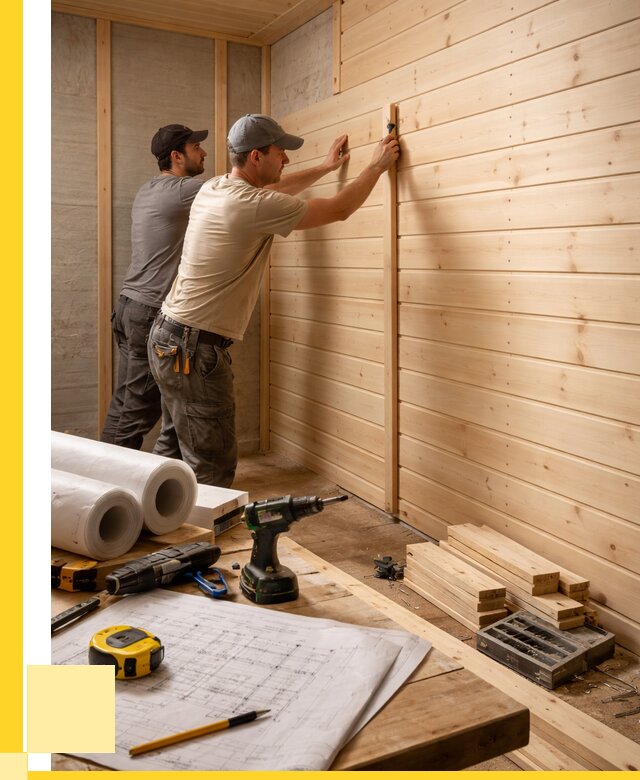 Обшивка бани вагонкой в Бугульме от 1213 р., ЭриданБгл