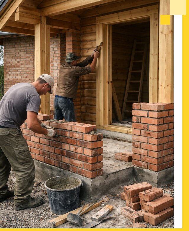 Строительство кирпичных бань под ключ в Бугульме с гарантией качества