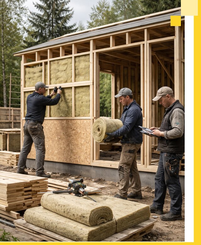 Проектирование и строительство каркасных бань в Бугульме под ключ