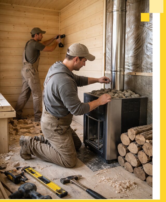 Строительство деревянных бань под ключ в Бугульме проекты и монтаж