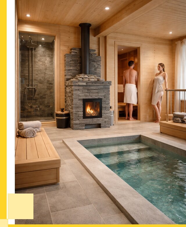 Домашняя баня в доме под ключ в Бугульме от 303240 р. | АкваДом