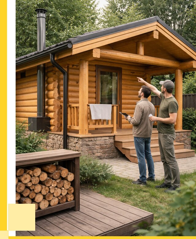 Бани для дачи под ключ в Бугульме от 252700 р. | ЭриданБгл