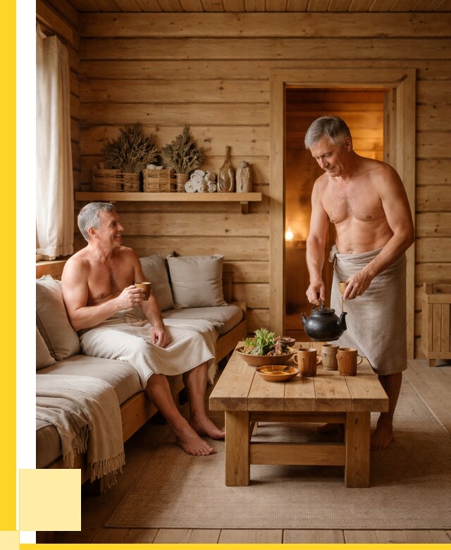 Бани с комнатой отдыха под ключ в Бугульме от 454860 р. | ЭриданБгл