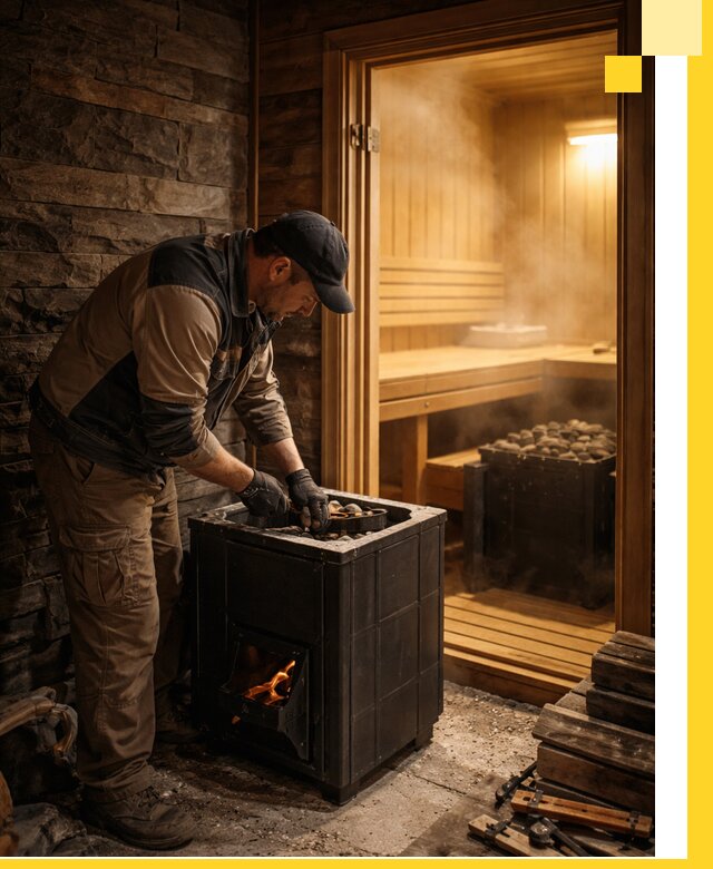 Строительство бани с сауной под ключ в Бугульме от проекта до сдачи