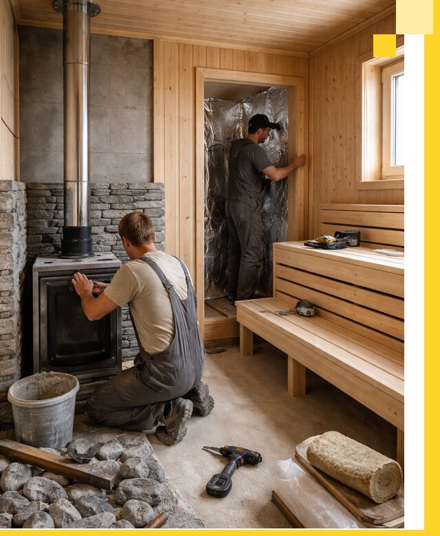 Строительство и изготовление бань под ключ в Бугульме