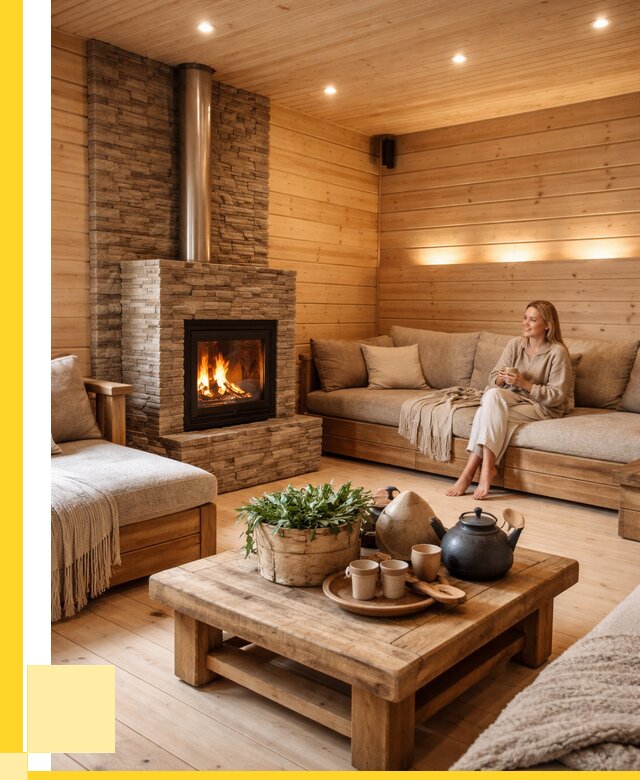 Проект бани с комнатой отдыха в Бугульме от 35378 р. | ЭриданБгл