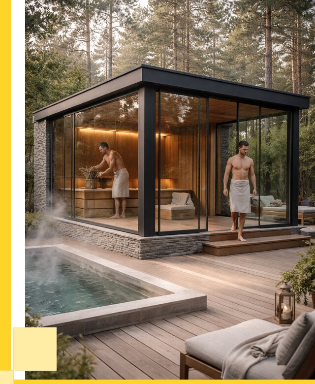 Стеклянные бани и двери в Бугульме от 454860 р. | ЭриданБгл