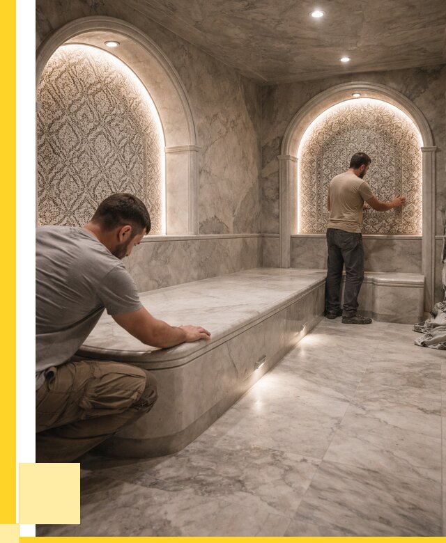 Турецкие бани под ключ в Бугульме от 252700 р. | ЭриданБгл