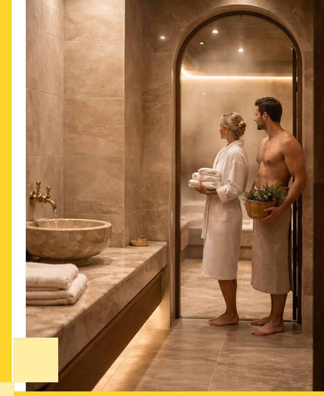 Проект и монтаж сауны и хамама в Бугульме от 353780 р., ЭриданБгл