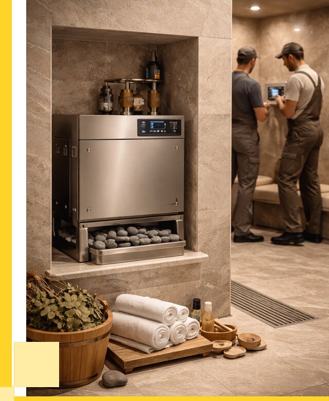 Парогенераторы для хамама в Бугульме от 75810 р. | ЭриданБгл