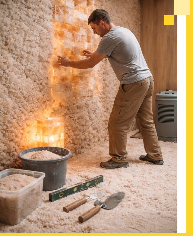 Проектирование и монтаж соляных комнат в Бугульме под ключ