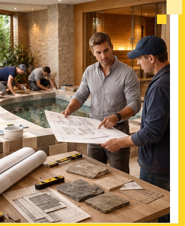 Проектирование SPA зон под ключ в Бугульме с инженерией